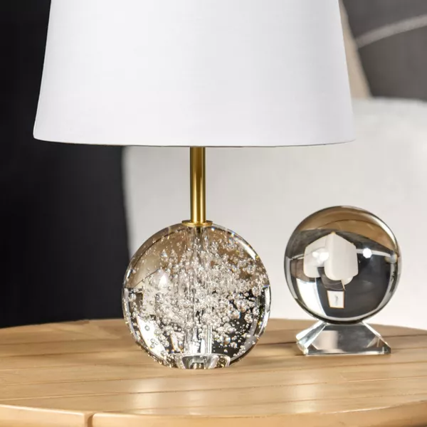 Gold Crystal Table Lamp