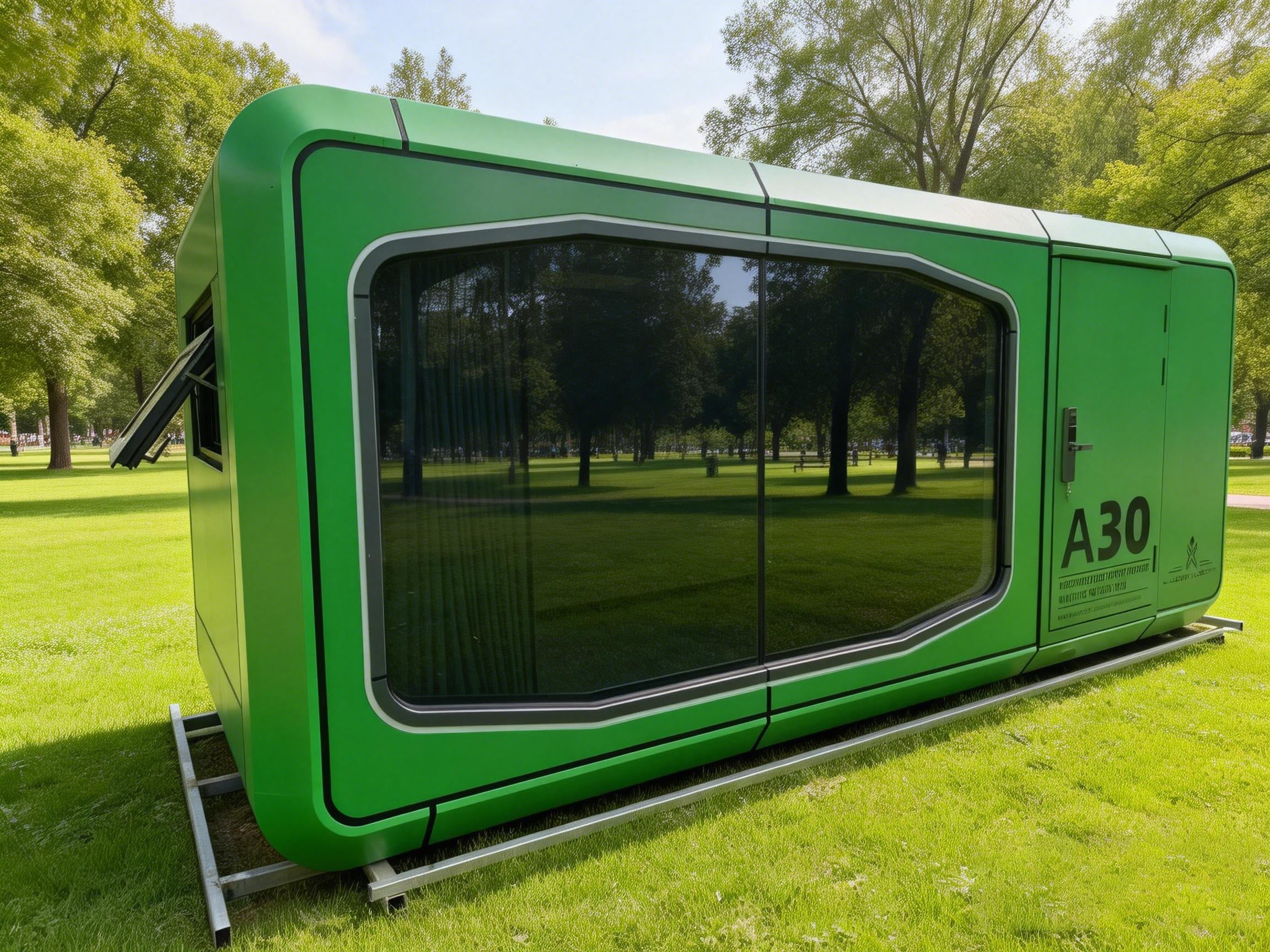High-End Modular Capsule Pod — Steel Tiny Home for Hostels, Offices & Villas