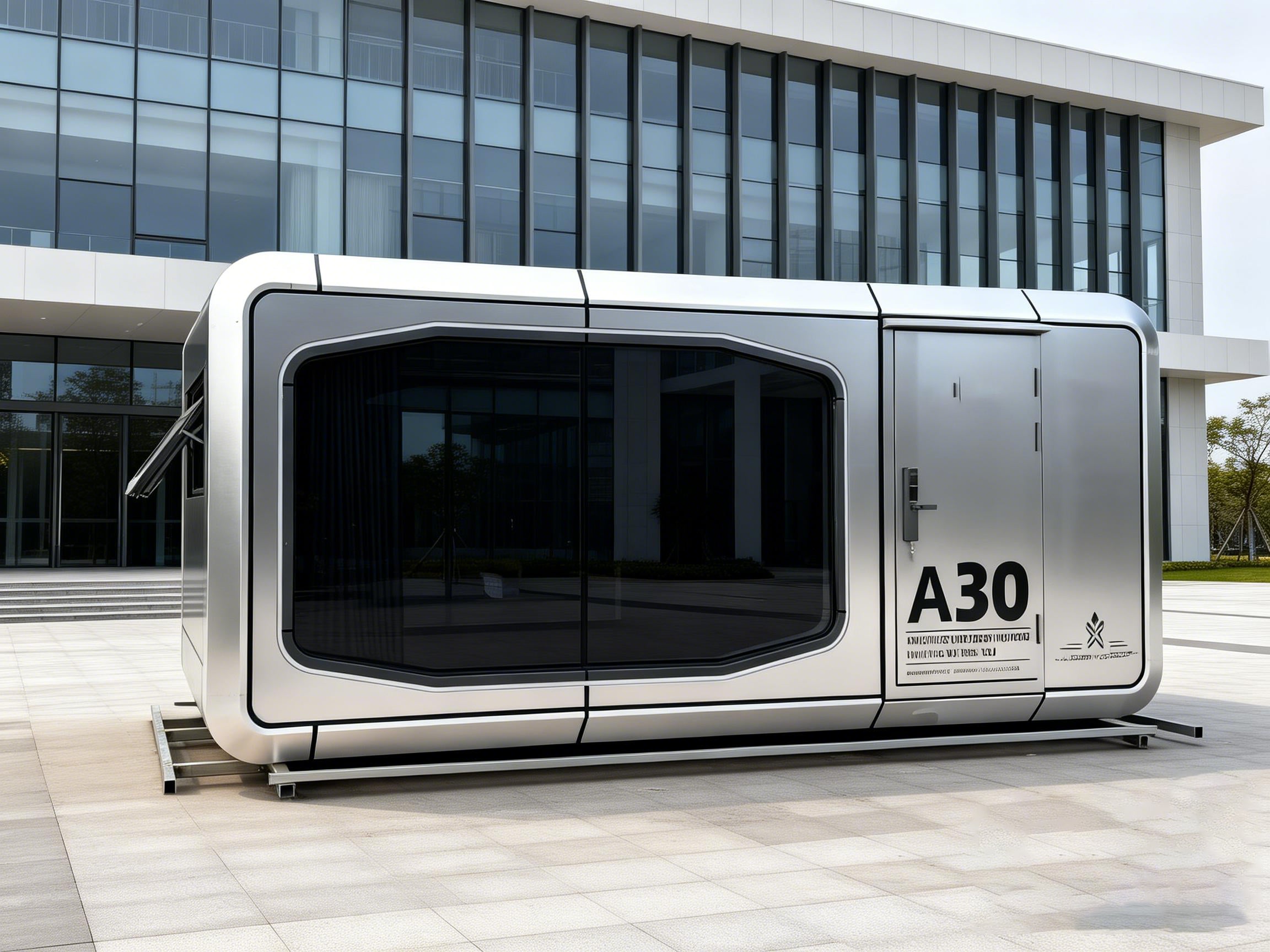 High-End Modular Capsule Pod — Steel Tiny Home for Hostels, Offices & Villas
