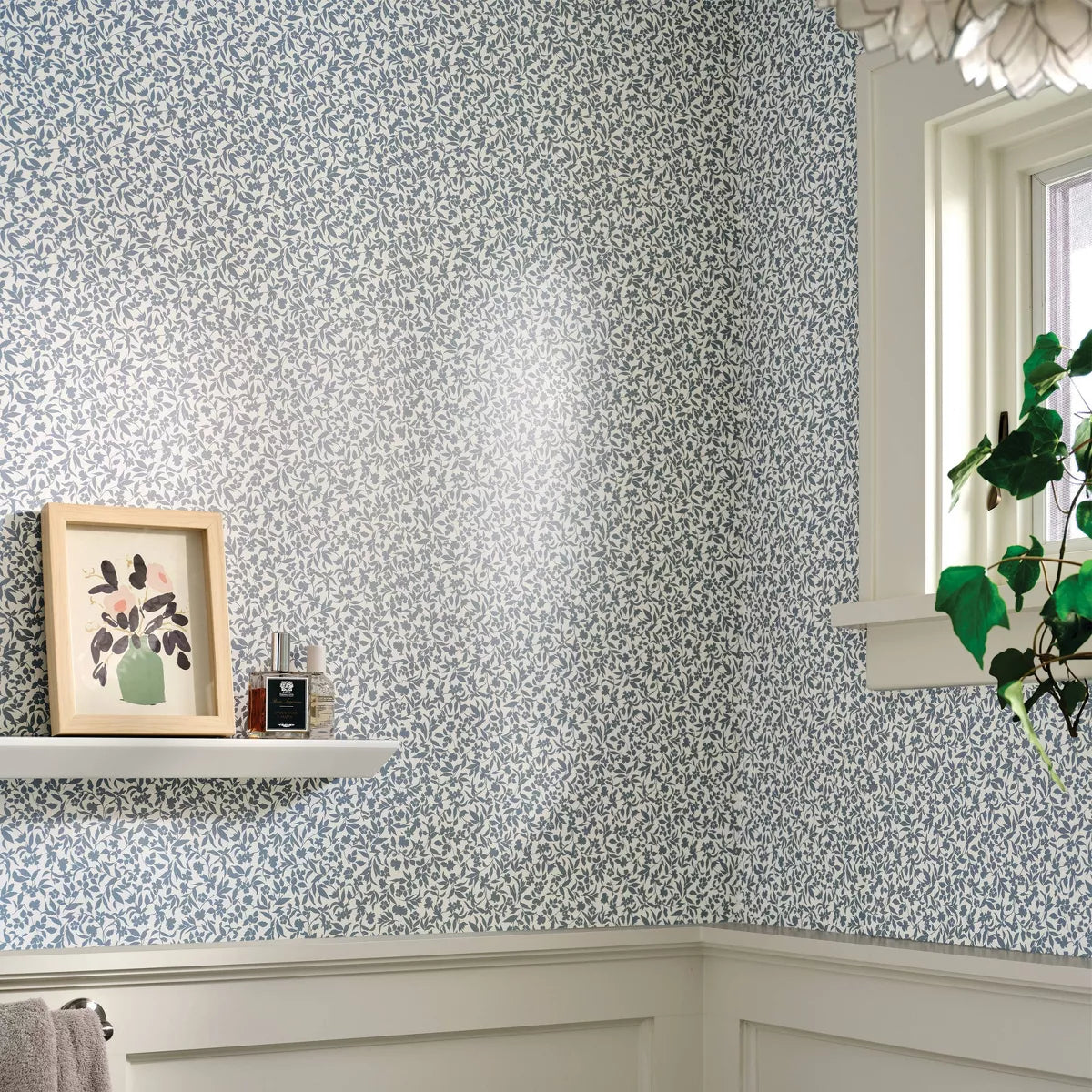 Cottage Floral Peel and Stick Wallpaper