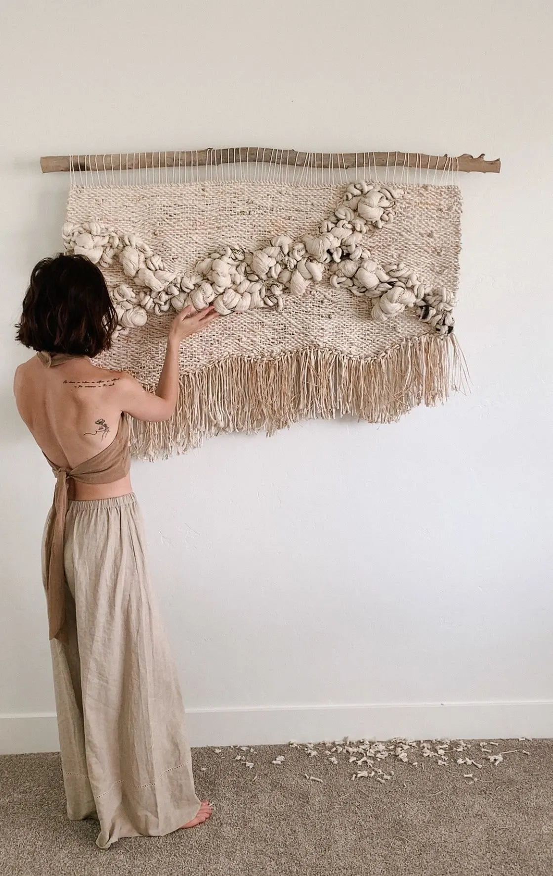 Statement Woven Wall Hanging